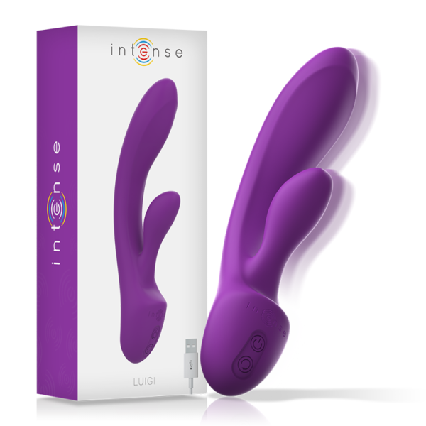 INTENSO - LUIGI VIBRATOR COELHO SILICONE ROXO - Image 2