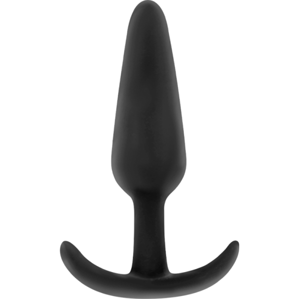 BLACK&SILVER - PLUG ANAL DE SILICONE HANSEL COM CABO PEQUENO - Image 2