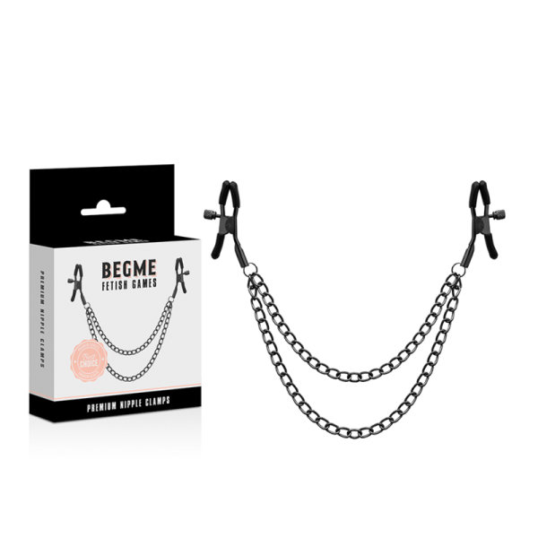 BEGME RED EDITION NIPPLE CLIPPS COM CHAIN - Image 2