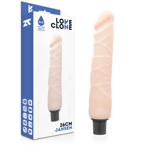 LOVECLONE JANSEN AUTLUBRICATION VIBRATOR 26CM - Image 2