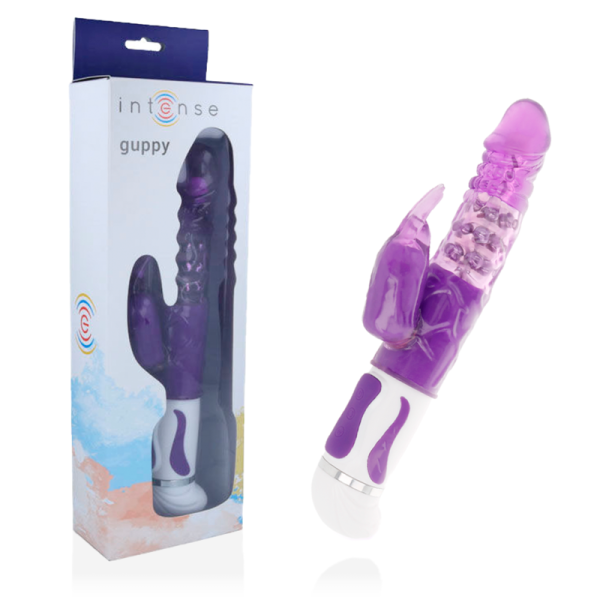 INTENSO GUPPY VIBRATOR RABBIT ROXO