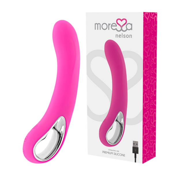 SILICONE PREMIUM MORESSA NELSON RECARREGÁVEL