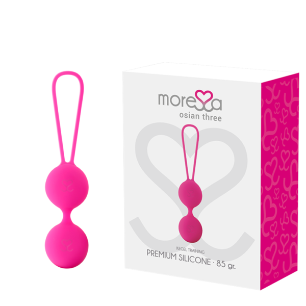 MORESSA OSIAN TRÊS PREMIUM SILICONE ROSA