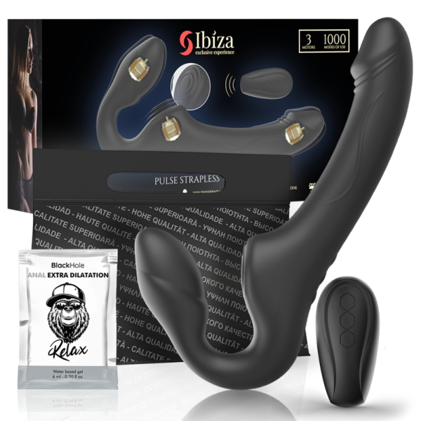 IBIZA - VIBRADOR STRAPLESS COM BOTÃO DE CONTROLE REMOTO - Image 2