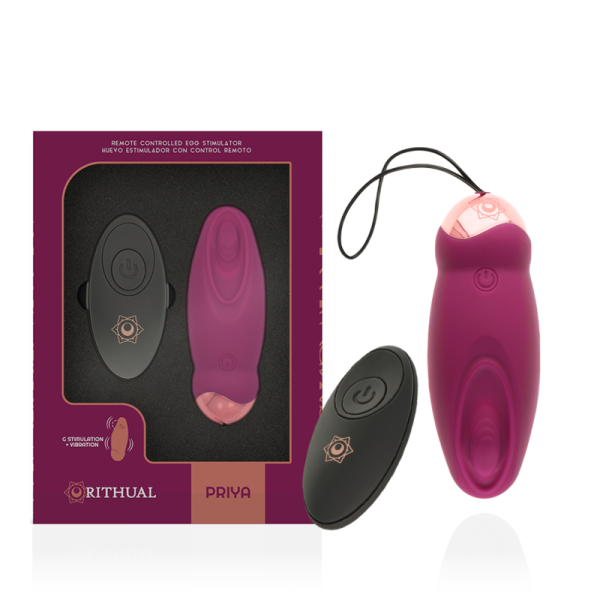 RITHUAL-  PRIYA OVO CONTROLE REMOTO G-SPOT + VIBRAÇÃO