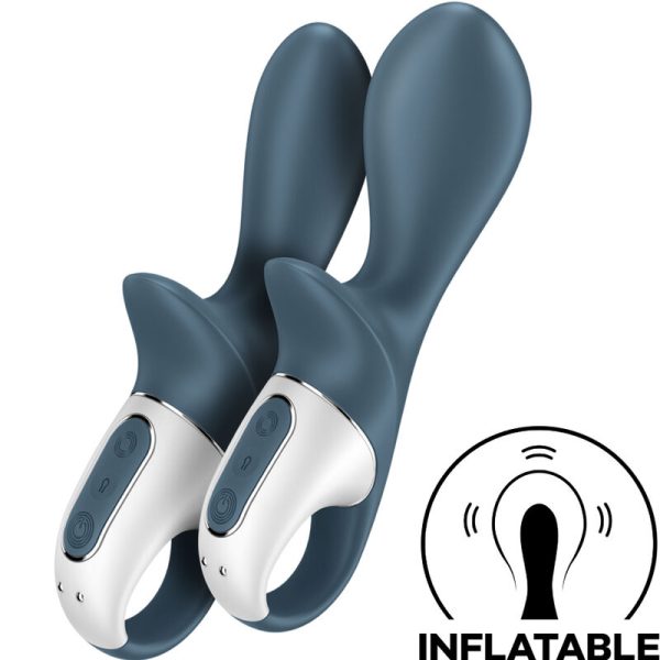 SATISFYER - AIR PUMP BOOTY 2 CINZA ESCURO