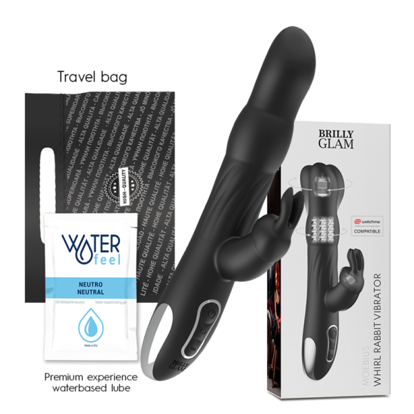 BRILLY GLAM - VIBRADOR E ROTADOR  MOEBIUS COELHO COMPATÍVEL COM A TECNOLOGIA WATCHME WIRELESS - Image 2