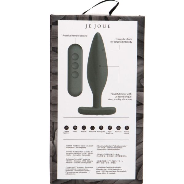 JE JOUE - EGON ANAL PLUG VIBRATING BLACK - Image 5