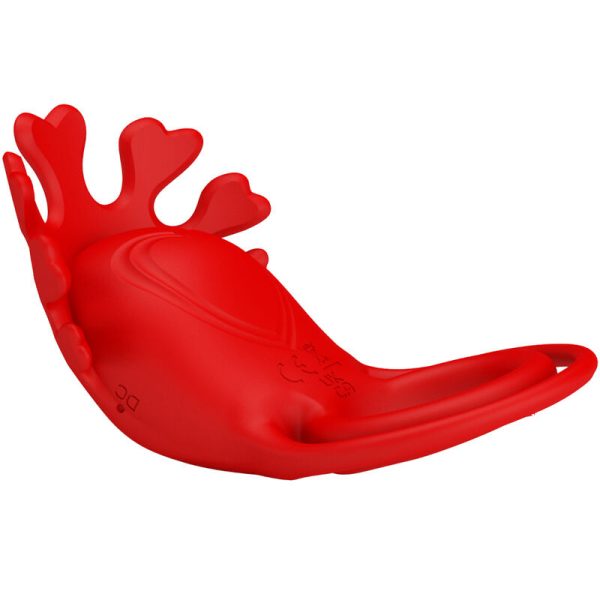 PRETTY LOVE - ANEL VIBRADOR RUBEN 7 VIBRAÕES SILICONE VERMELHO - Image 5