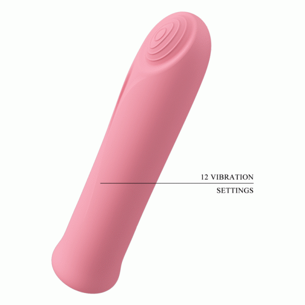 PRETTY LOVE - VIBRADOR CURTIS MINI SUPER POWER 12 VIBRAÕES DE SILICONE ROSA - Image 8