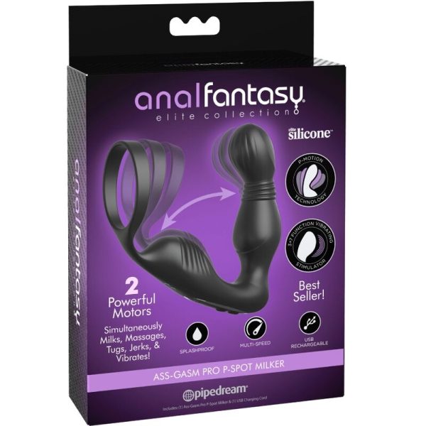 COLEÇÃO ANAL FANTASY ELITE - MASSAGEADOR DE PRÓSTATA VIBRANTE E RECARREGÁVEL - Image 4