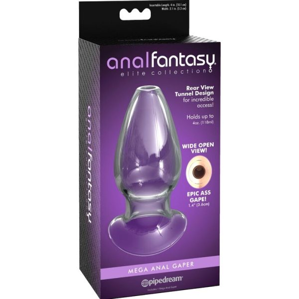 COLEÇÃO ANAL FANTASY ELITE - DILATOR DE CRISTAL ANAL GAPER TAMANHO L - Image 3