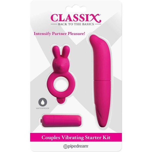 CLASSIX - KIT PARA CASAIS COM ANEL, BALA E ESTIMULADOR ROSA - Image 6