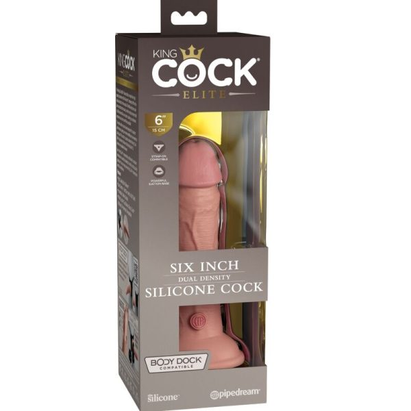 KING COCK ELITE - DILDO DE SILICONE REALISTA 15,2 CM - Image 5