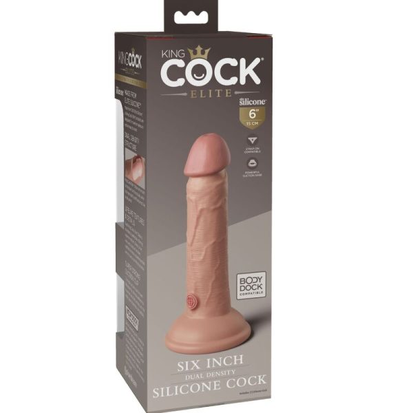 KING COCK ELITE - DILDO DE SILICONE REALISTA 15,2 CM - Image 6