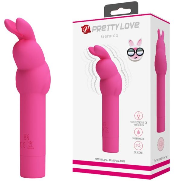 PRETTY LOVE - VIBRADOR DE SILICONE GERARDO FUSCHIA COELHO - Image 6