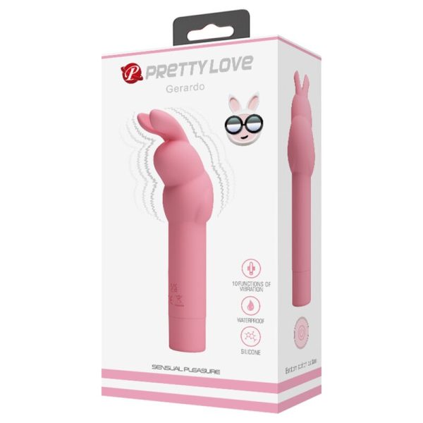 PRETTY LOVE - VIBRADOR DE SILICONE COELHO ROSA GERARDO - Image 2