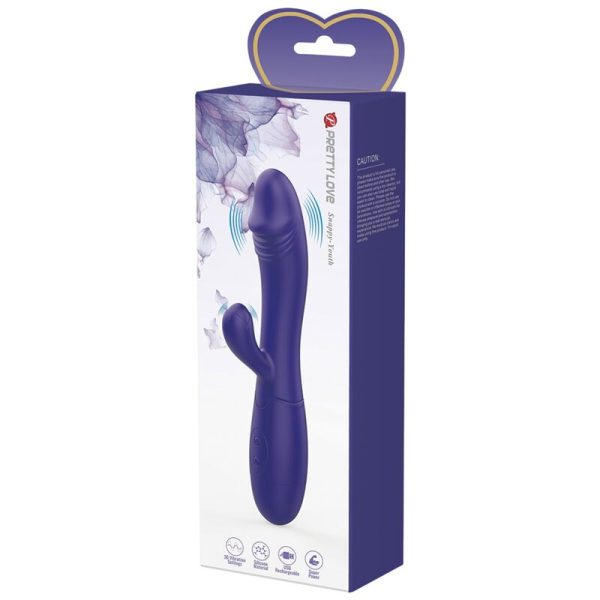 PRETTY LOVE - VIBRADOR SNAPPY YOUTH E ESTIMULADOR DE PONTO G VIOLETA - Image 8