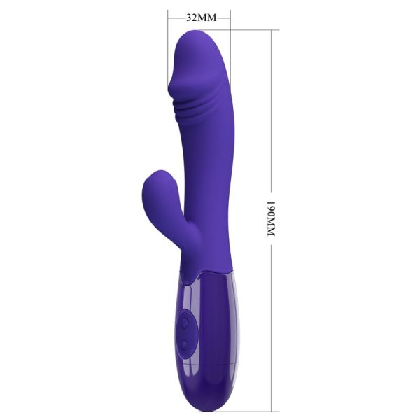 PRETTY LOVE - VIBRADOR SNAPPY YOUTH E ESTIMULADOR DE PONTO G VIOLETA - Image 4