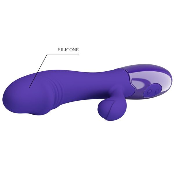 PRETTY LOVE - VIBRADOR SNAPPY YOUTH E ESTIMULADOR DE PONTO G VIOLETA - Image 6