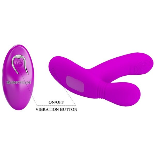 PRETTY LOVE - GERI CLITORIS MASSAGER ROSA CONTROLE REMOTO - Image 6