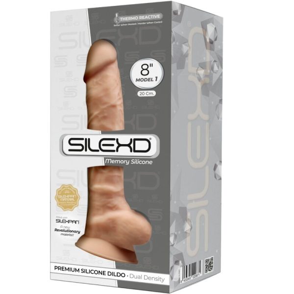 SILEXD - MODELO 1 PÊNIS REALÍSTICO PREMIUM SILEXPAN SILICONE 20 CM - Image 2