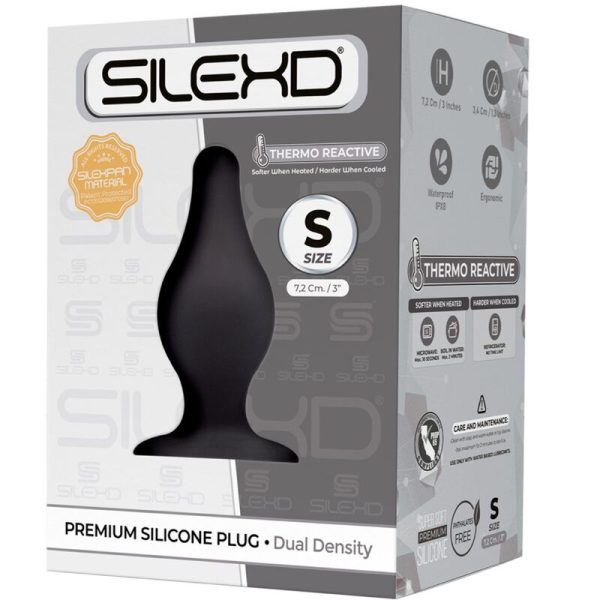 SILEXD - MODELO 2 PLUG ANAL PREMIUM SILEXPAN SILICONE PREMIUM TERMOREATIVO TAMANHO S - Image 2