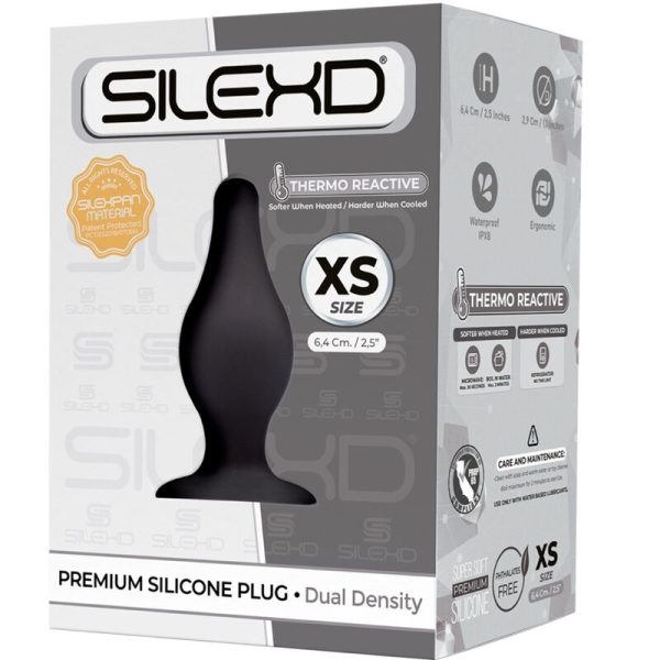 SILEXD - MODELO 2 PLUG ANAL PREMIUM SILEXPAN SILICONE PREMIUM TERMOREATIVO TAMANHO XS - Image 2