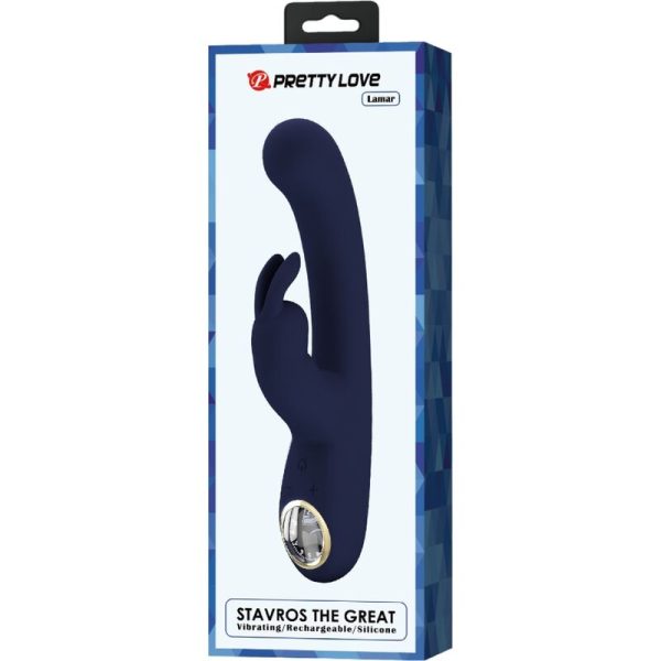 PRETTY LOVE - VIBRADOR DE COELHO LAMAR E PONTO G AZUL - Image 11