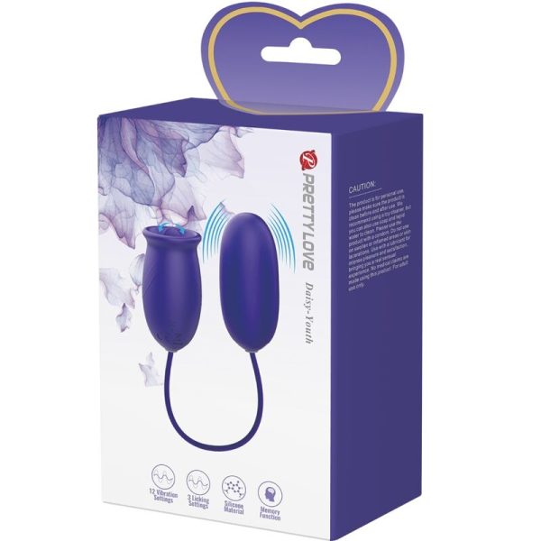 PRETTY LOVE - ESTIMULADOR VIBRADOR RECARREGVEL DAISY YOUTH VIOLET - Image 6