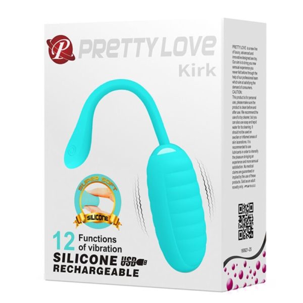 PRETTY LOVE - OVO VIBRATÓRIO RECARREGVEL KIRK LIGHT GREEN - Image 10