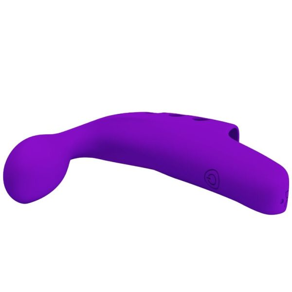 PRETTY LOVE - VIBRADOR DE DEDO RECARREGVEL GORGON ROXO - Image 5