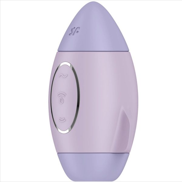 SATISFYER - VIBRADOR DE IMPULSO DUPLO PEQUENO  MISSION CONTROL - Image 2