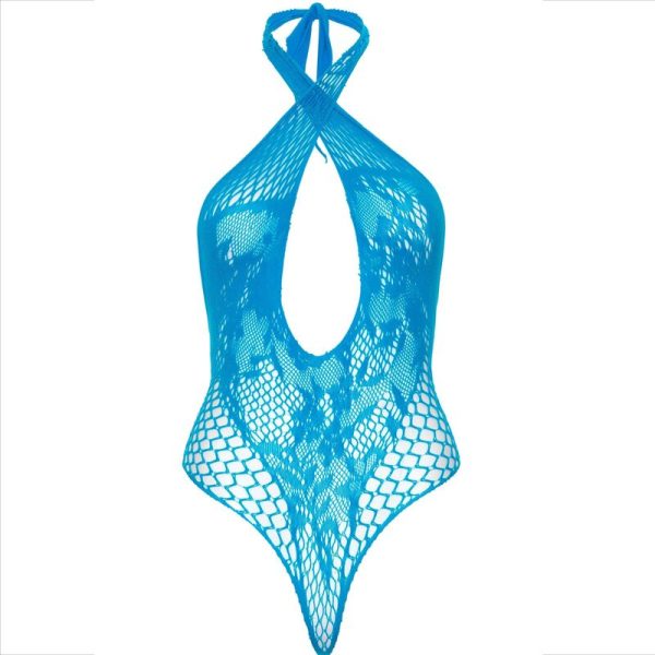 LEG AVENUE - TEDDY HALTER COM RENDA AZUL - Image 7