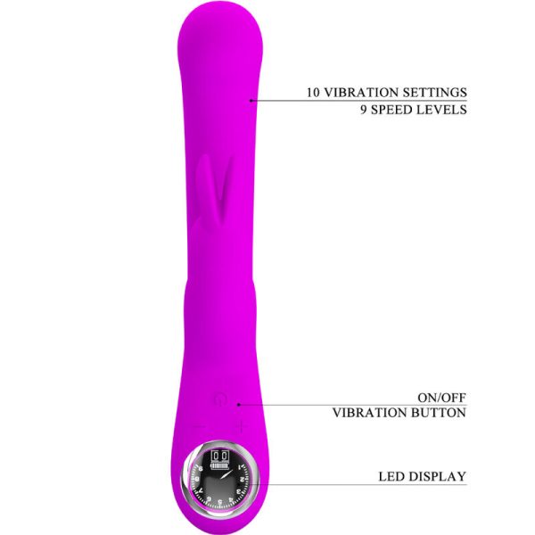 PRETTY LOVE - VIBRADOR DE COELHO LAMAR E PONTO G VIOLETA - Image 8