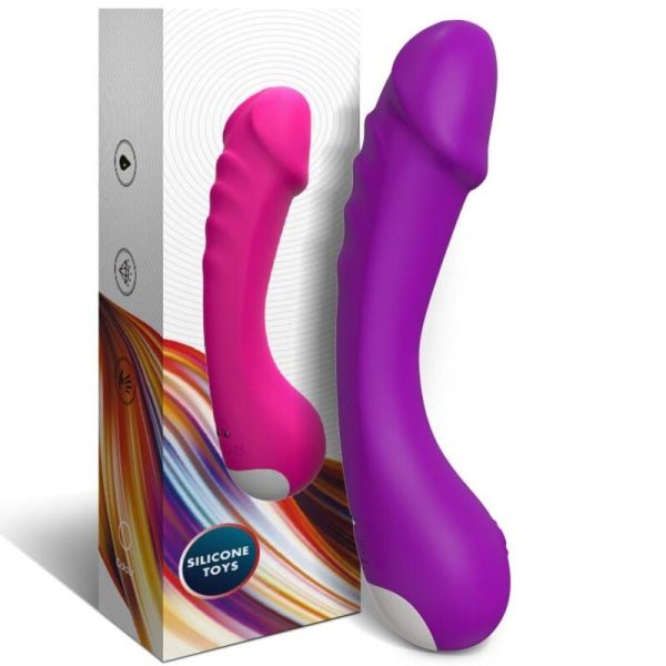 ARMONY - DILDO VIBRADOR G-SPOT SILICONE ROXO - Image 6