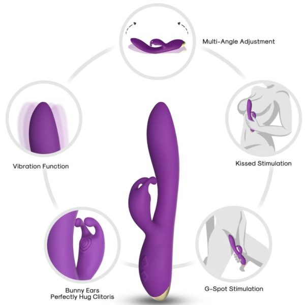 ARMONY - BONNIE VIBRADOR COELHO ROXO - Image 2