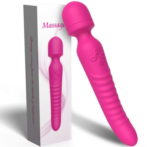 ARMONY - MASSAGER MISSÃO E VIBRADOR EFEITO DE CALOR FÚCSIA - Image 4