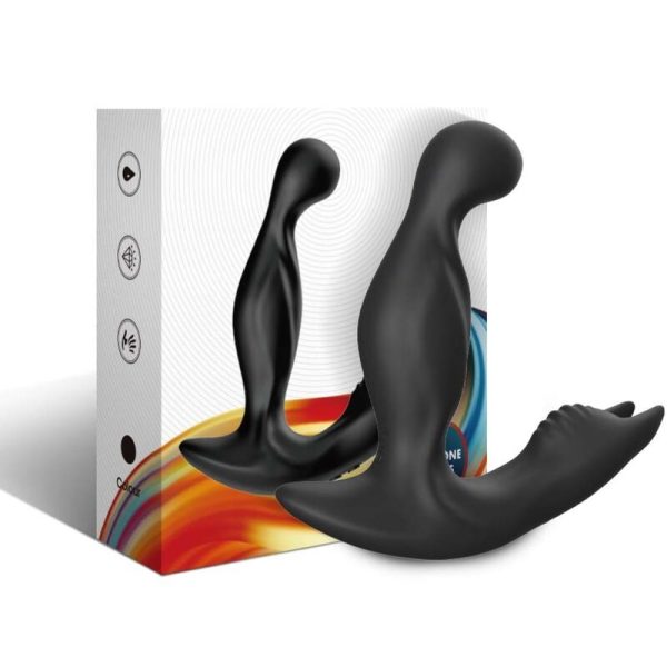 ARMONY - BAT KING VIBRADOR ANAL PRÓSTATA ROTATOR CONTROLE REMOTO PRETO - Image 4