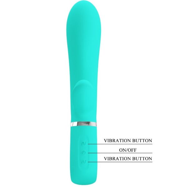 PRETTY LOVE - VIBRADOR MULTIFUNO G-SPOT THOMAS AQUA VERDE - Image 6