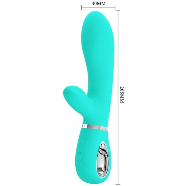 PRETTY LOVE - VIBRADOR MULTIFUNO G-SPOT THOMAS AQUA VERDE - Image 5