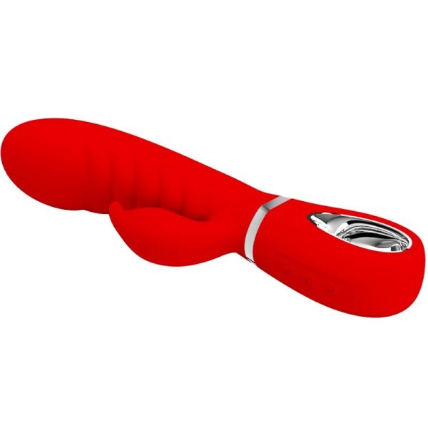 PRETTY LOVE - VIBRADOR PRESCOTT MULTIFUNO G-SPOT VERMELHO - Image 3