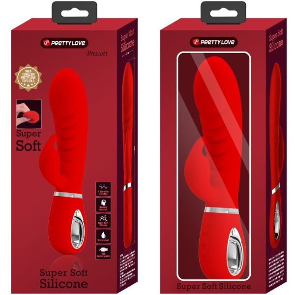 PRETTY LOVE - VIBRADOR PRESCOTT MULTIFUNO G-SPOT VERMELHO - Image 9