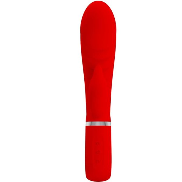 PRETTY LOVE - VIBRADOR PRESCOTT MULTIFUNO G-SPOT VERMELHO - Image 2