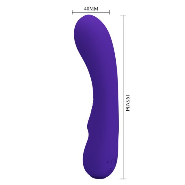 PRETTY LOVE - VIBRADOR RECARREGVEL PRESCOTT ROXO - Image 5