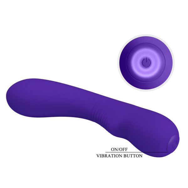 PRETTY LOVE - VIBRADOR RECARREGVEL PRESCOTT ROXO - Image 6