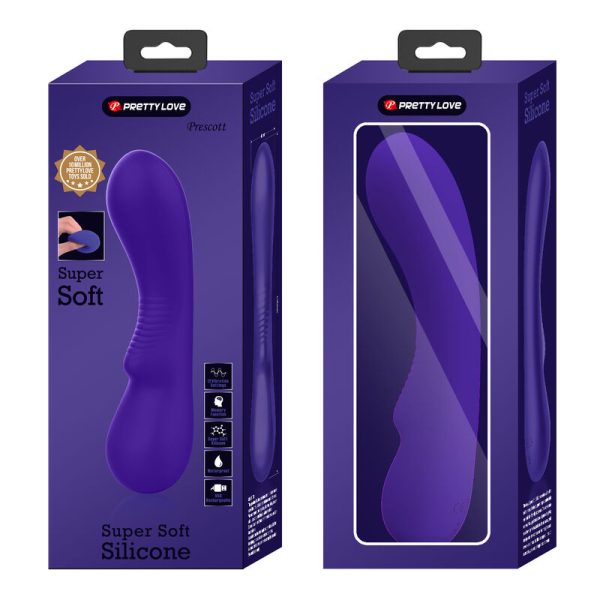 PRETTY LOVE - VIBRADOR RECARREGVEL PRESCOTT ROXO - Image 9