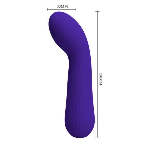 PRETTY LOVE - VIBRADOR RECARREGVEL FAUN ROXO - Image 5