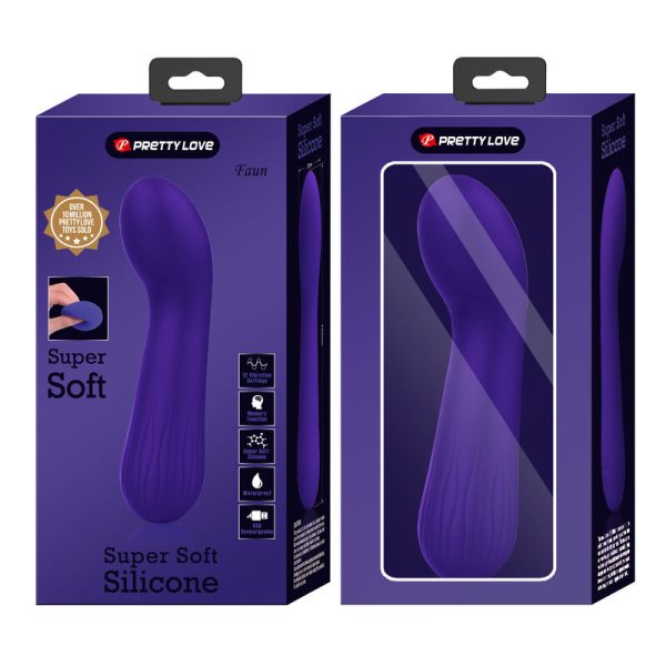 PRETTY LOVE - VIBRADOR RECARREGVEL FAUN ROXO - Image 9