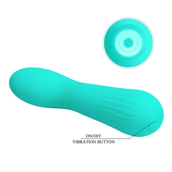 PRETTY LOVE - VIBRADOR RECARREGVEL FAUN AQUA VERDE - Image 6